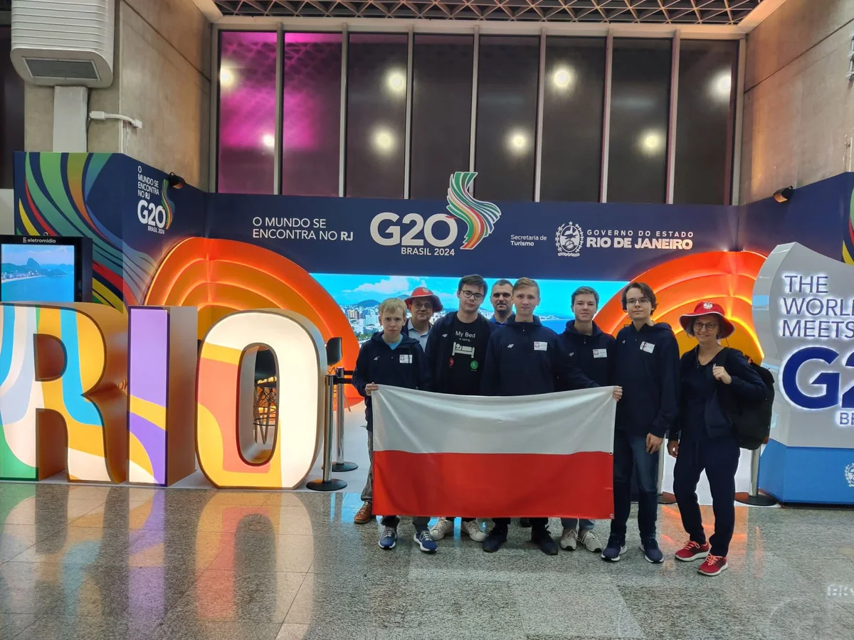 Polska reprezentacja podczas IOAA w Rio de Janeiro